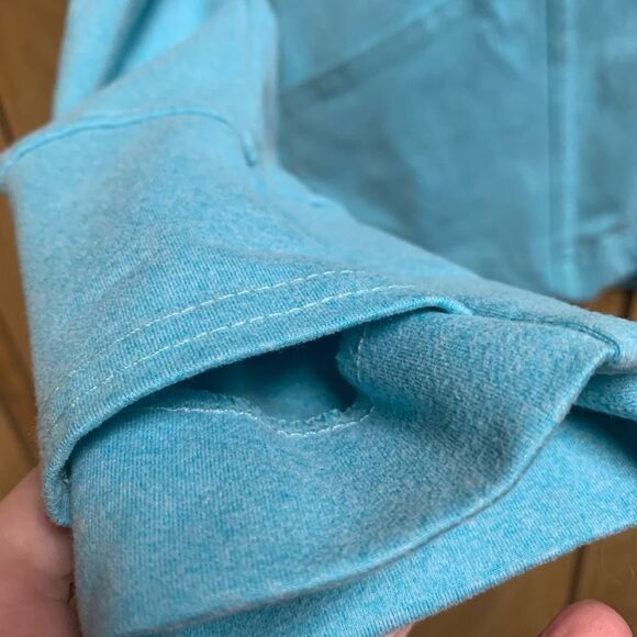 Fresh Produce Ladies Light Blue Stretchable Zip-up Mock Neck Jackets Size XS - Picture 10 of 13